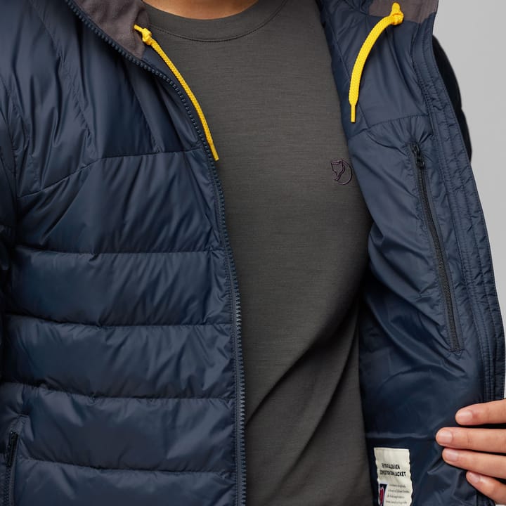 Fjällräven Expedition Pack Down Hoodie Men's Navy Fjällräven