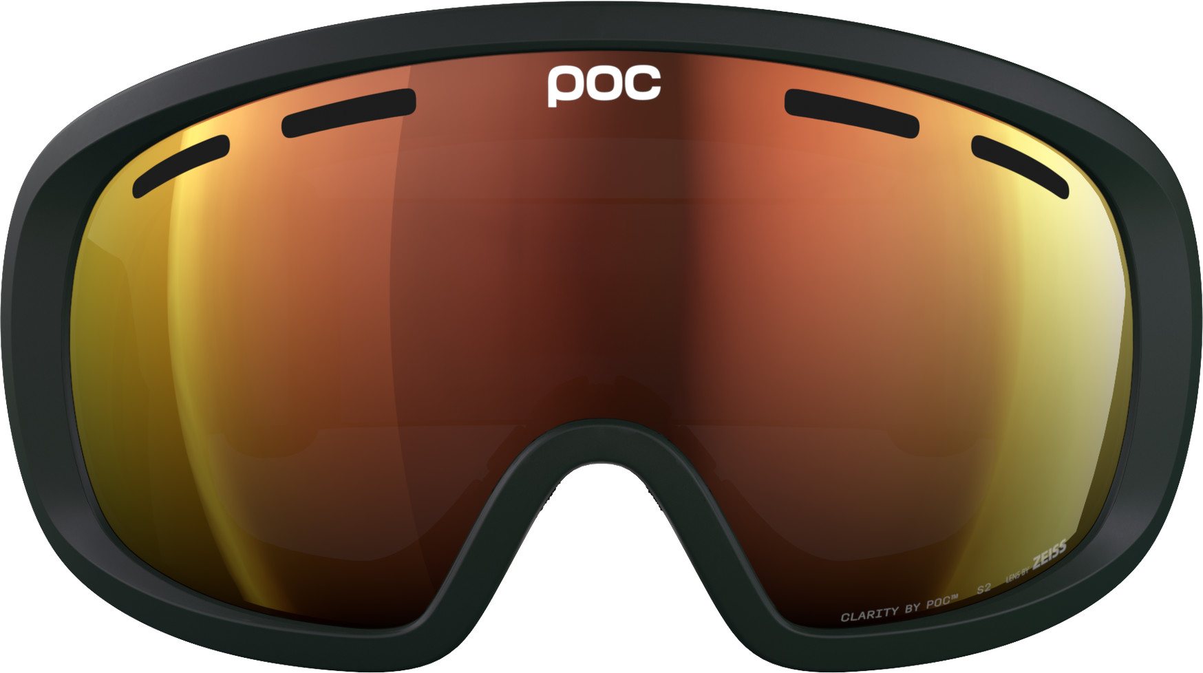 POC Fovea Mid Pargasite Green/partly Sunny Orange