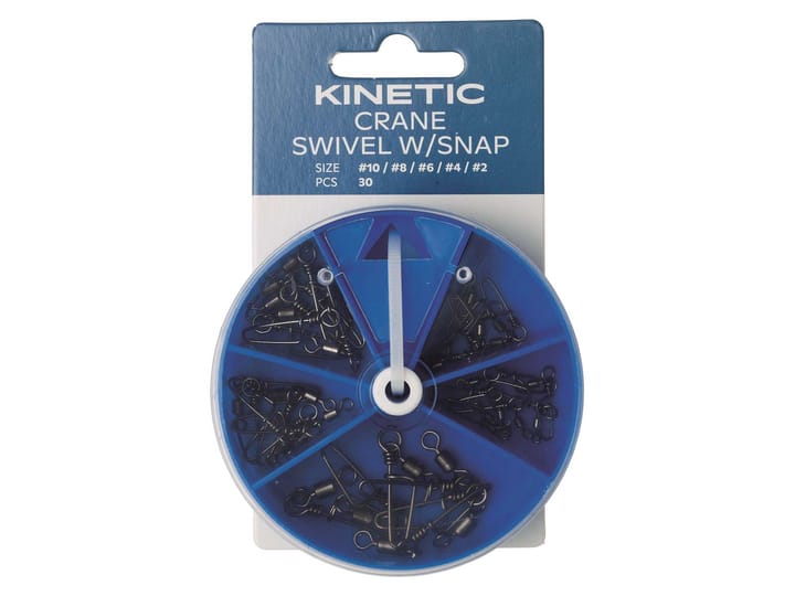 Kinetic Kinetic Crane Swivel W/Snap Assortment Kinetic