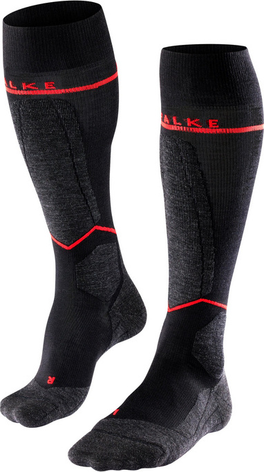 Falke Men’s SK4 Advanced Compression Light Black-Mix