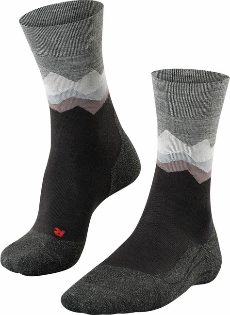 Falke Men’s TK2 Crest Trekking Socks Black