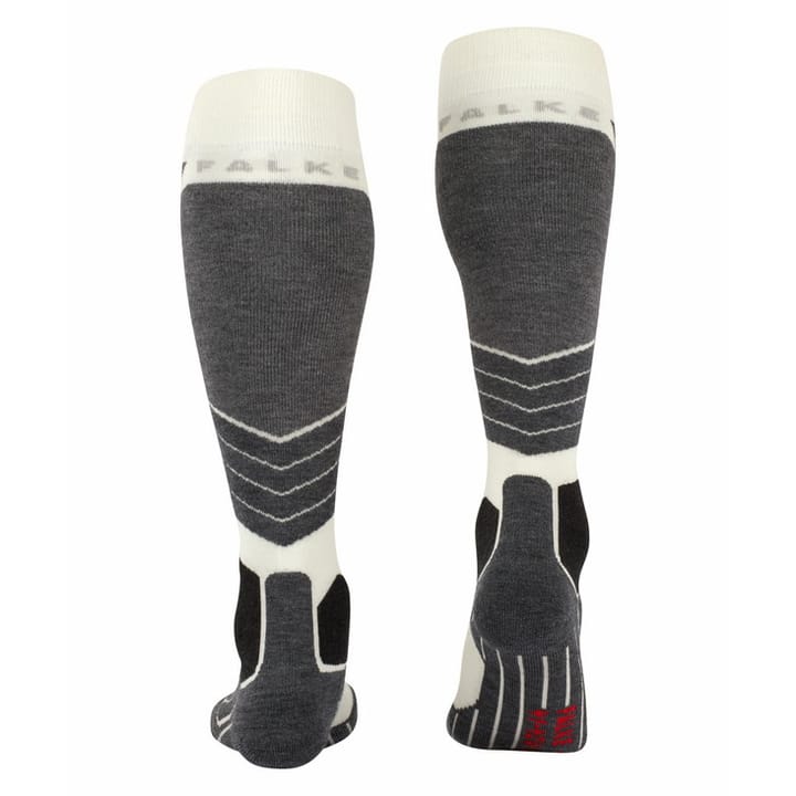 Falke Women's SK2 Intermediate Wool Women Skiing Knee-high Socks Off/White