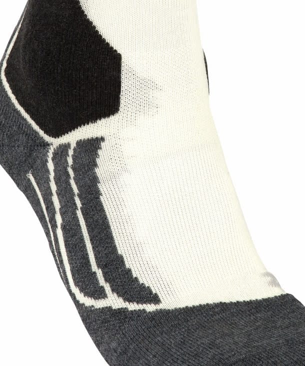 Falke Women's SK2 Intermediate Wool Women Skiing Knee-high Socks Off/White