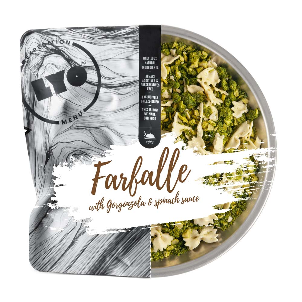 Farfalle With Spinach And Gorgonzola Nocolour