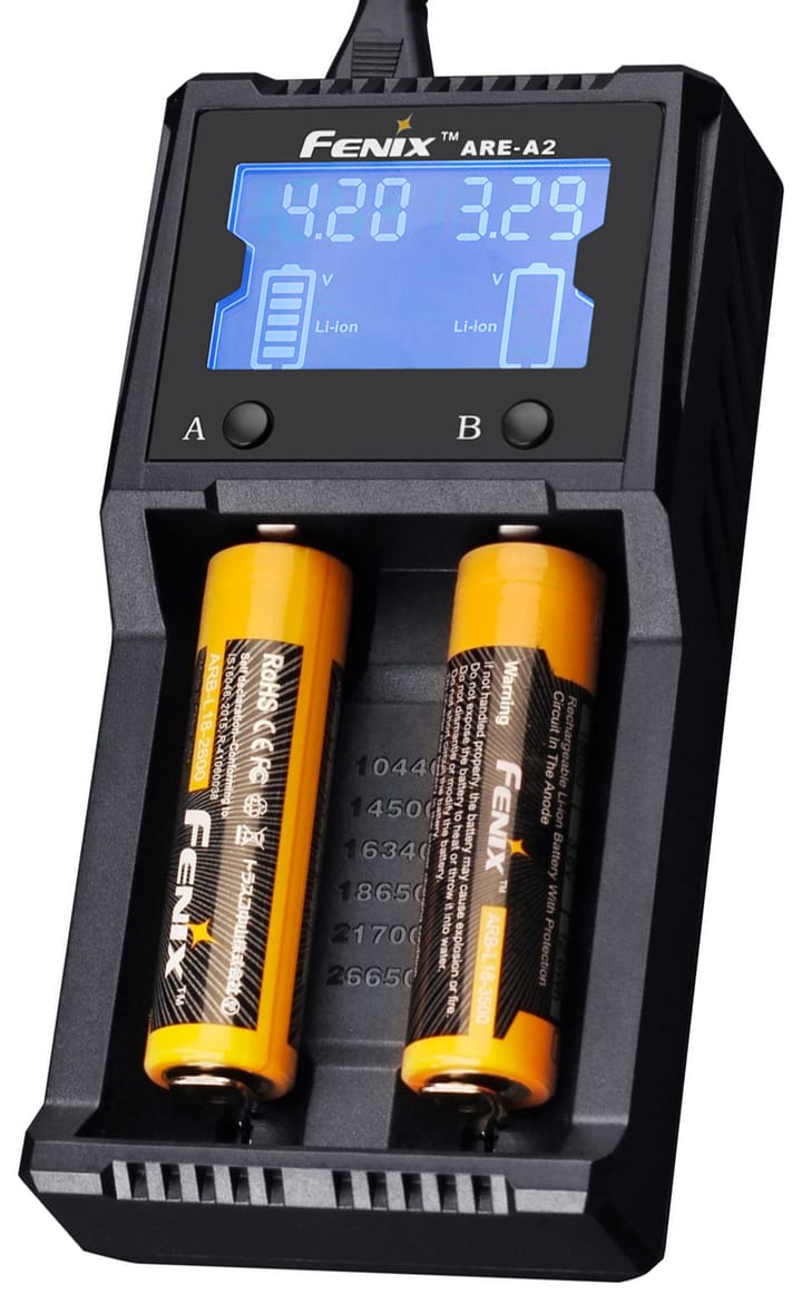 Fenix Fenix Are-A2 Batterilader Smart 2-Kanals Lader Fenix