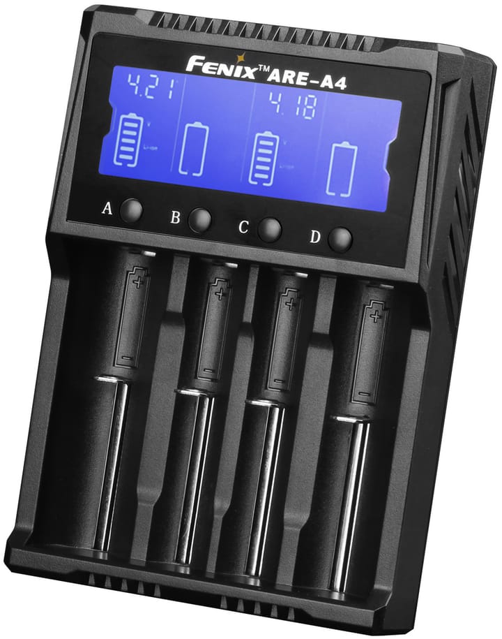 Fenix Fenix Are-A4 Batterilader Smart 4-Kanals Lader Fenix