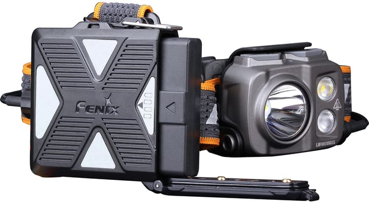 Fenix Fenix Hp16r Hodelykt Sort Kraftig Lykt Med 1250 Lumen Fenix