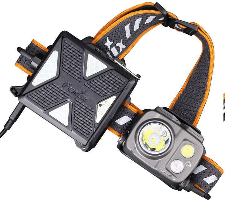 Fenix Fenix Hp16r Hodelykt Sort Kraftig Lykt Med 1250 Lumen Fenix