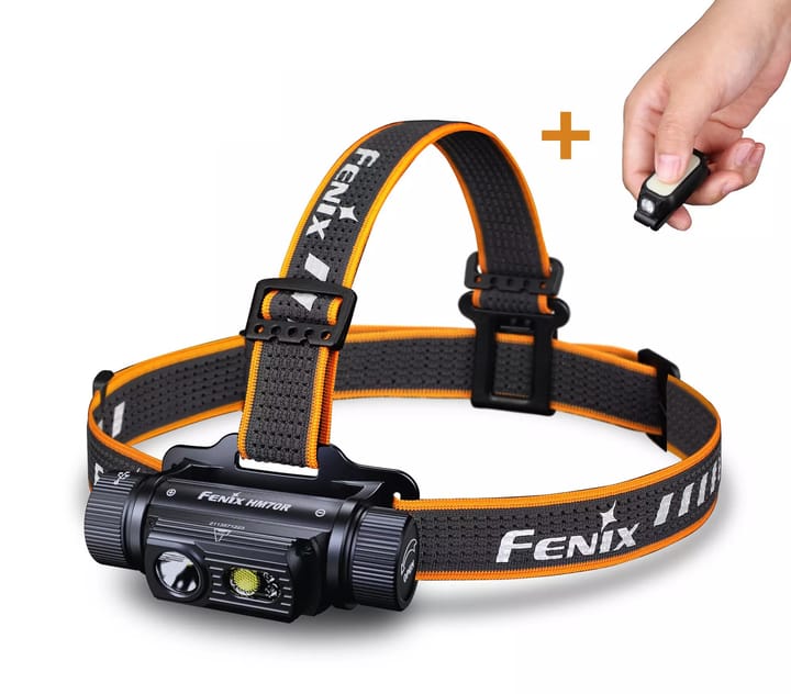 Fenix Fenix Hm70r Hodelykt + E-Lite Minilykt Oppladbar Hodelykt Med 1600 Lumen Fenix