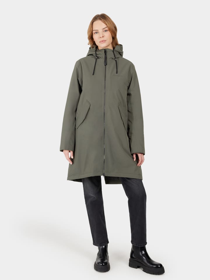 Didriksons Women's Fia Parka Deep Green Didriksons