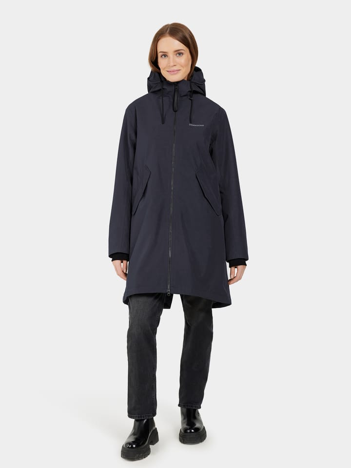 Didriksons Women's Fia Parka Dark Night Blue Didriksons