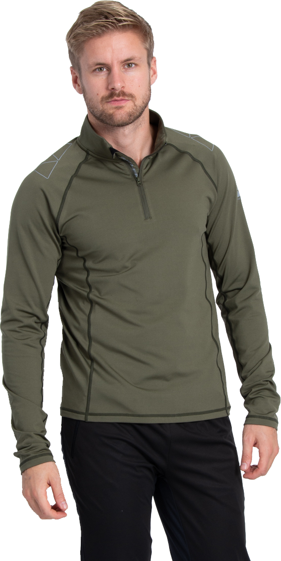 Fischer Men’s Vemdalen Baselayer Long-Sleeve Olive