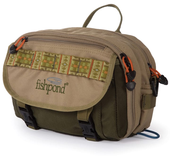 Fishpond Fishpond Blue River Chest/Lumbar Pack Khaki/Sage Green Fishpond