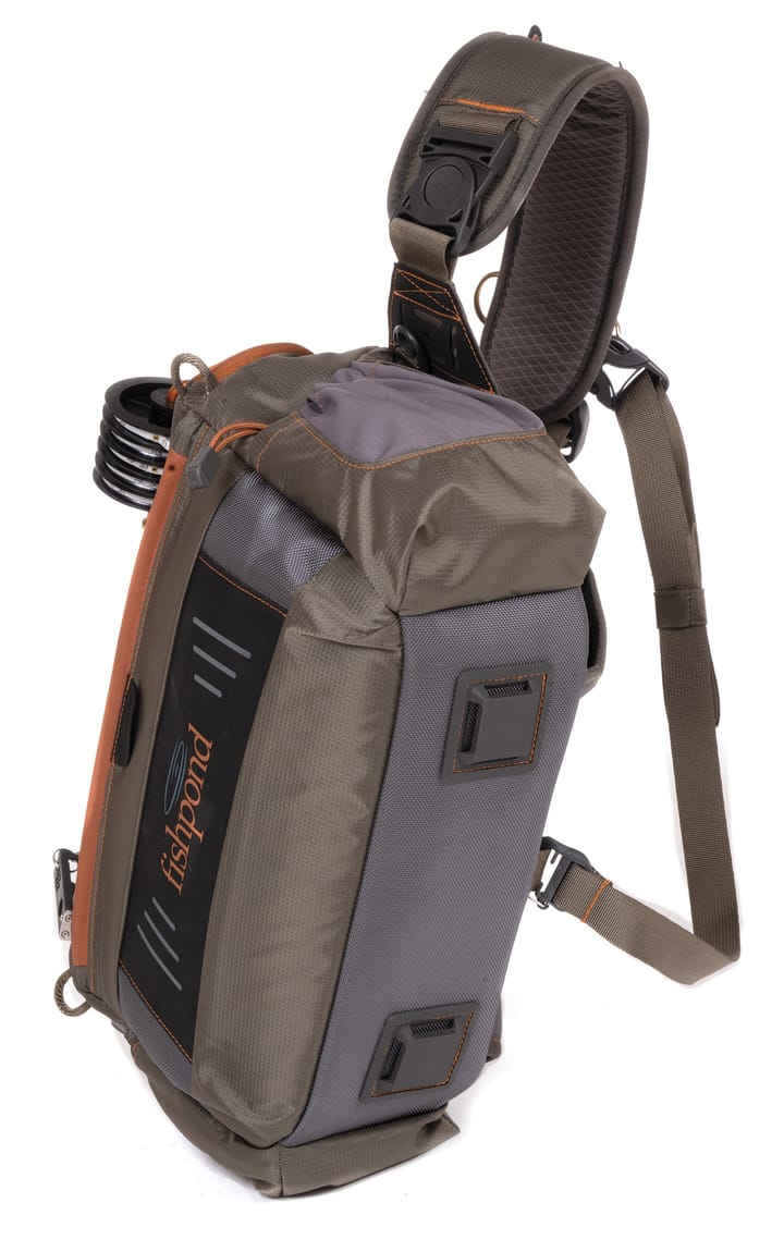 Fishpond Fishpond Flathead Sling Pack Gravel Oppdatert Teknisk Slingbag Ryggsekk Gravel Fishpond