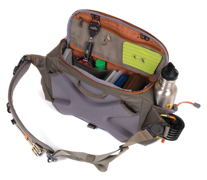 Fishpond Fishpond Flathead Sling Pack Gravel Oppdatert Teknisk Slingbag Ryggsekk Gravel Fishpond