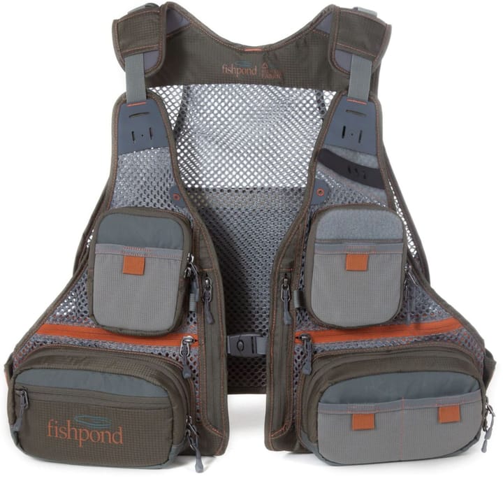 Fishpond Fishpond Sagebrush Pro Mesh Vest Lett Onesize Mesh Fluevest Med 17 Lommer Grey Fishpond