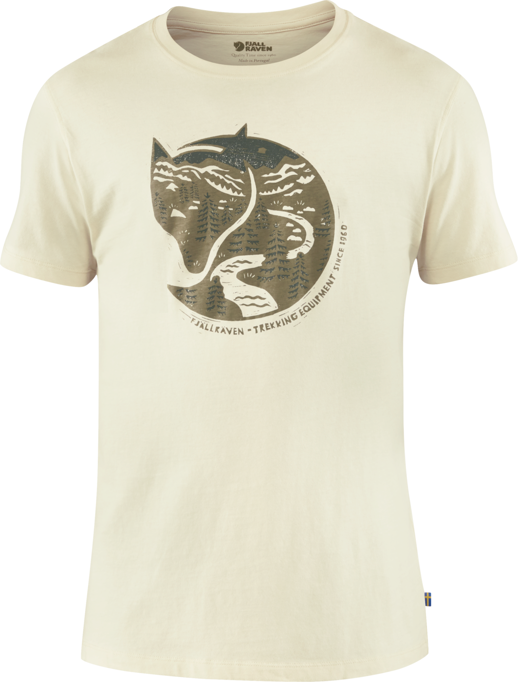 Fjällräven Men’s Arctic Fox T-shirt Chalk White