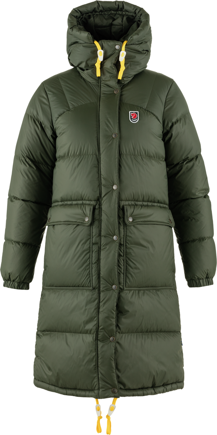 Fjällräven Expedition Long Down Parka Women’s Deep Forest