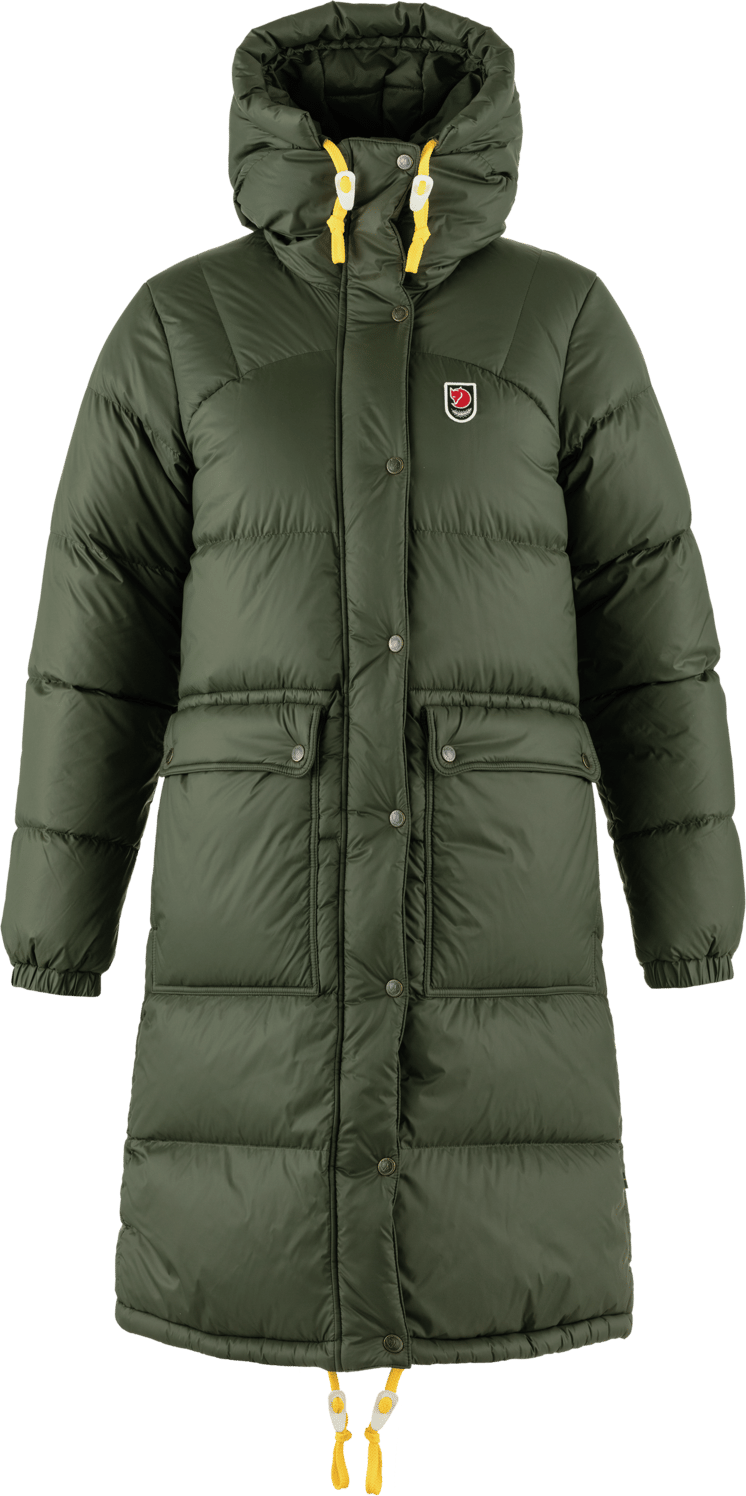 Fjällräven Expedition Long Down Parka Women's Deep Forest