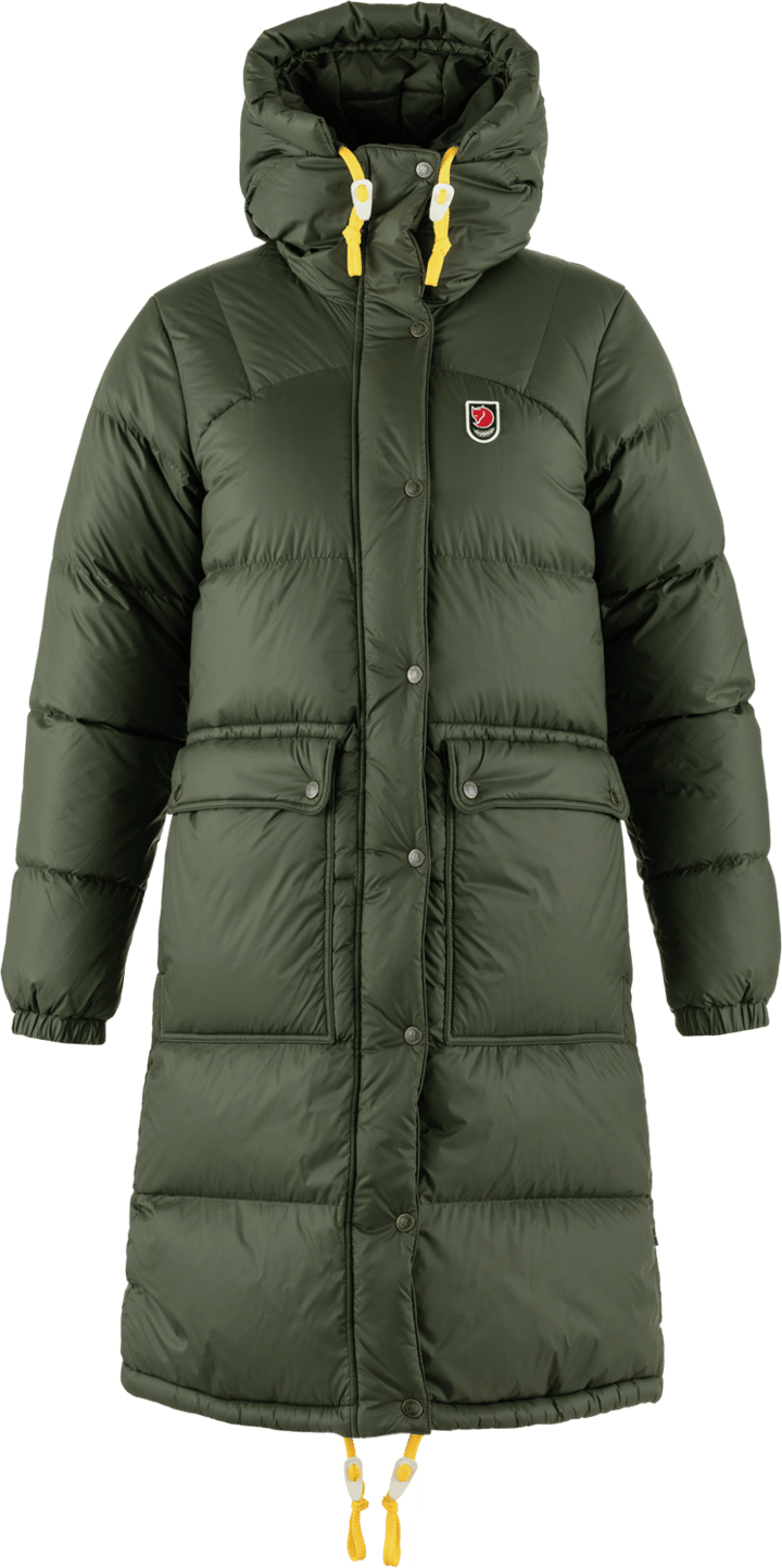 Fjällräven Expedition Long Down Parka Women's Deep Forest Fjällräven