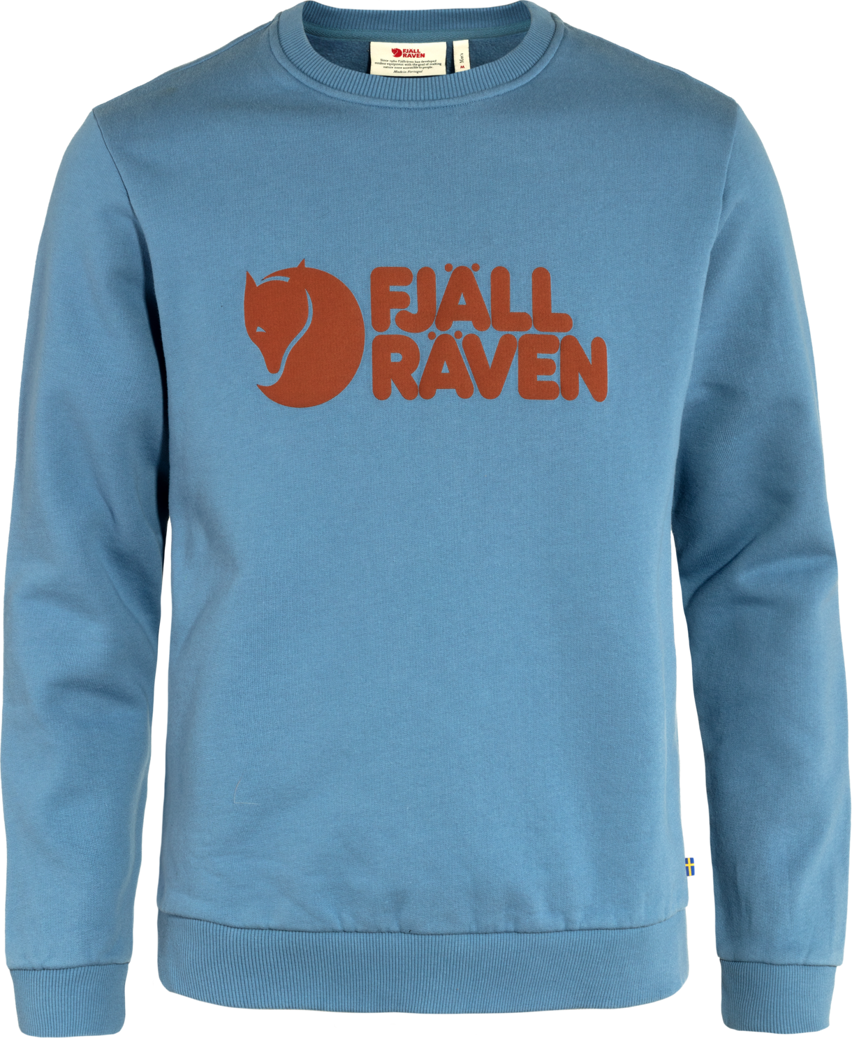 Men’s Fjällräven Logo Sweater Dawn Blue