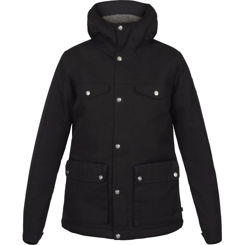 Fjallraven greenland winter hot sale jacket black