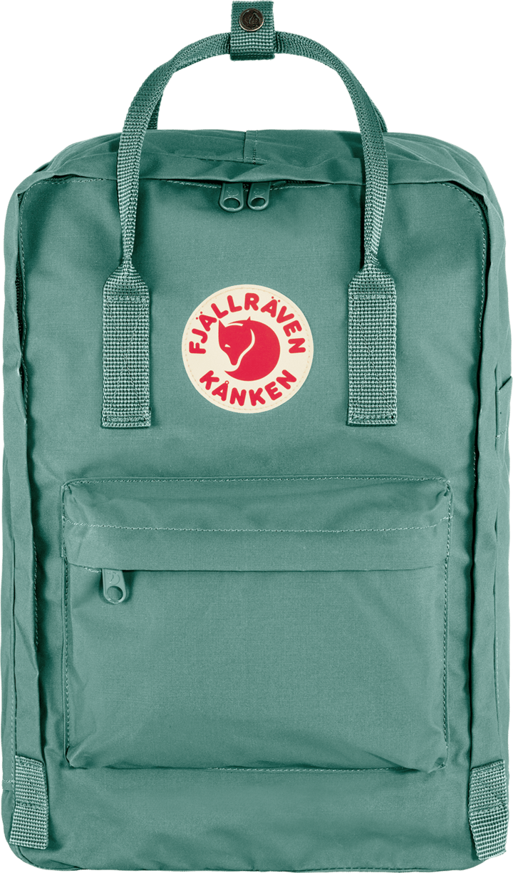 Fjallraven Kanken Laptop 15 Frost Green Buy Fjallraven Kanken Laptop 15 Frost Green here Outnorth