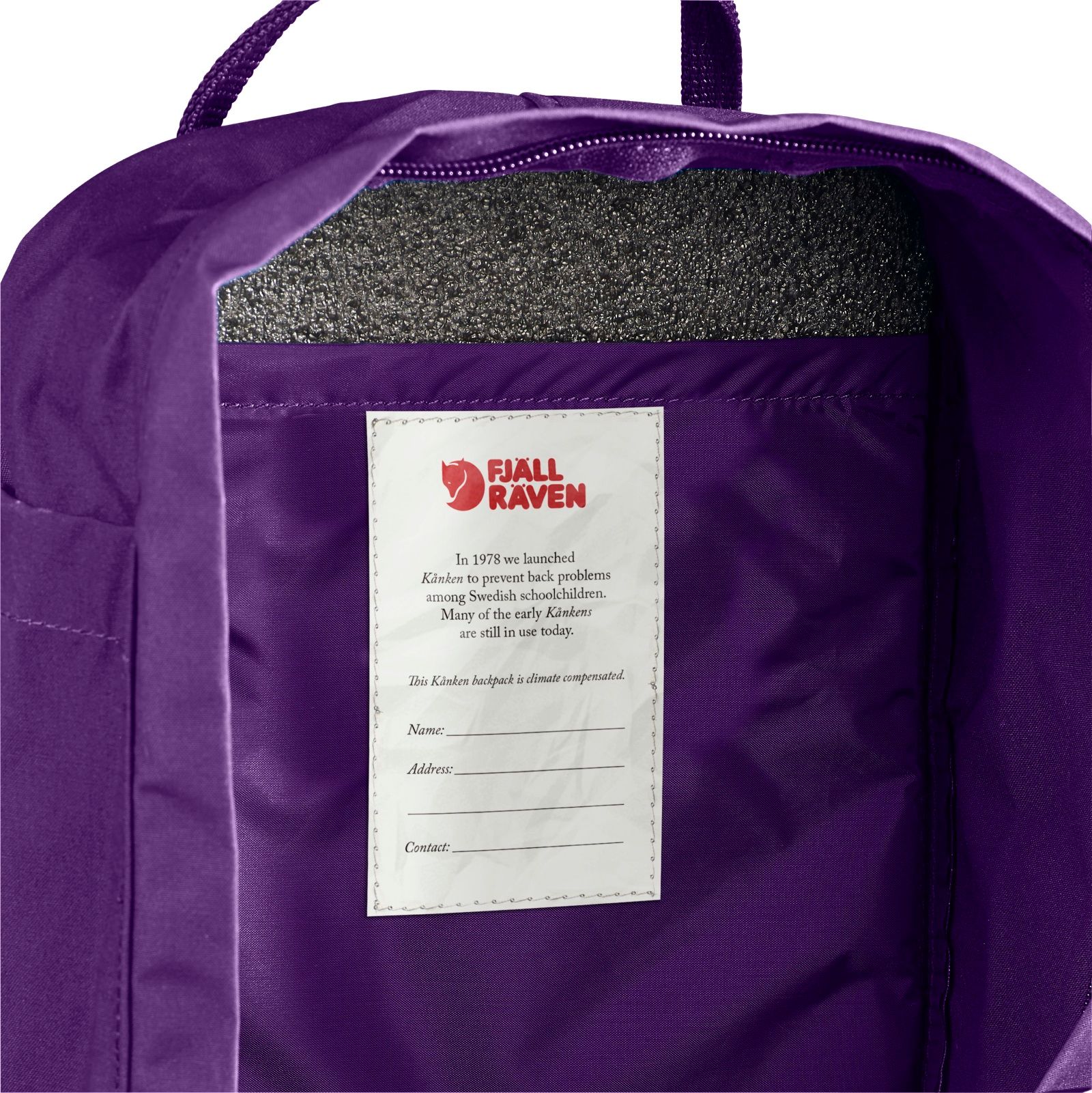 Fjallraven purple clearance