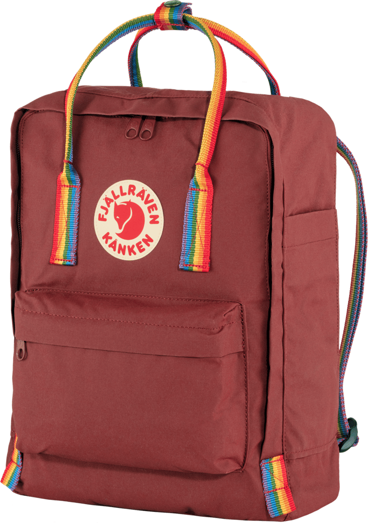 Fjällräven Kånken Rainbow Ox Red-Rainbow Pattern Fjällräven