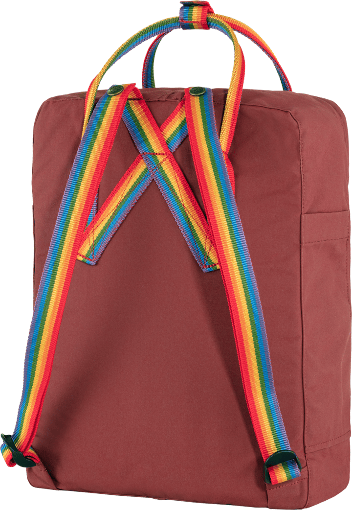 Fjällräven Kånken Rainbow Ox Red-Rainbow Pattern Fjällräven