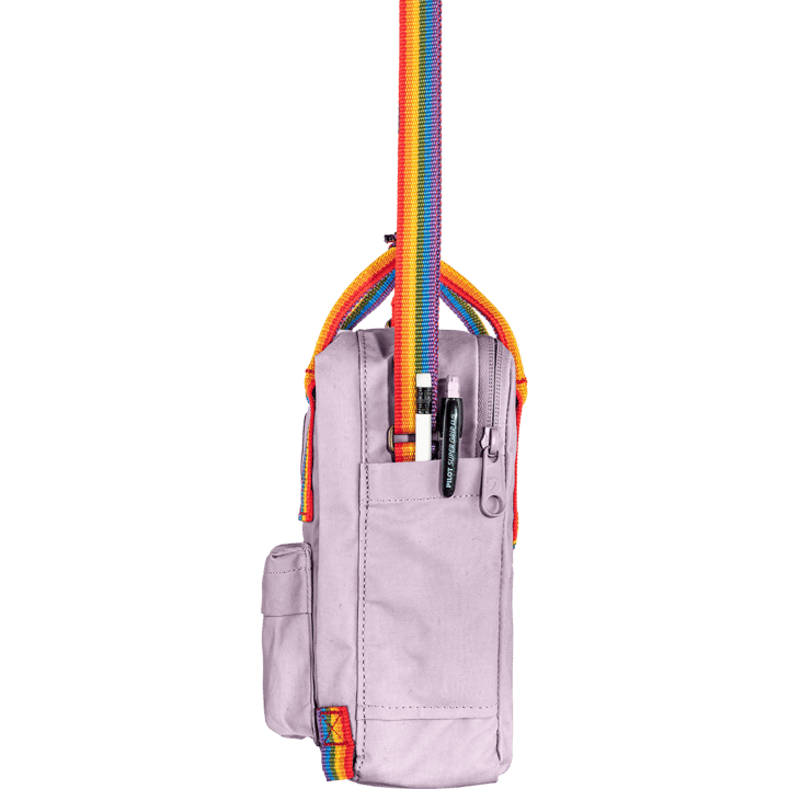 Fjällräven Kånken Rainbow Sling Black/Rainbow Pattern Fjällräven