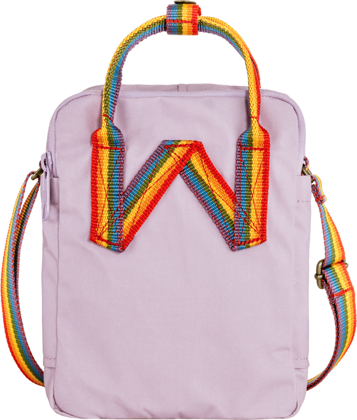 Fjällräven Kånken Rainbow Sling Pastel Lavender/Rainbow Fjällräven