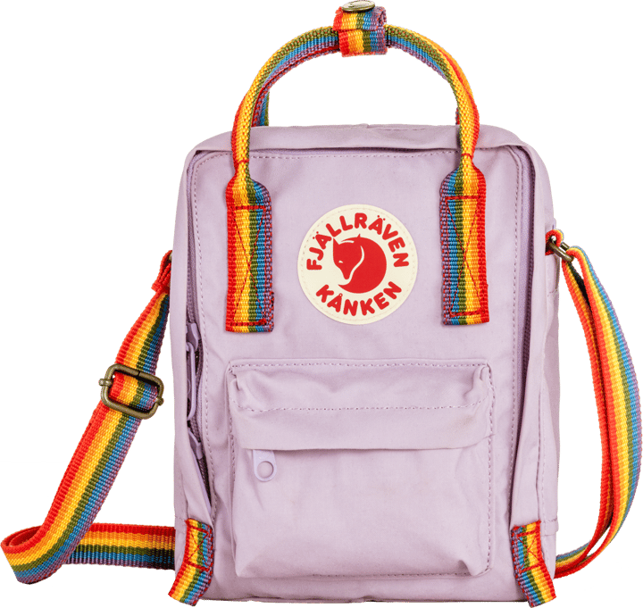 Fjällräven Kånken Rainbow Sling Pastel Lavender/Rainbow Fjällräven