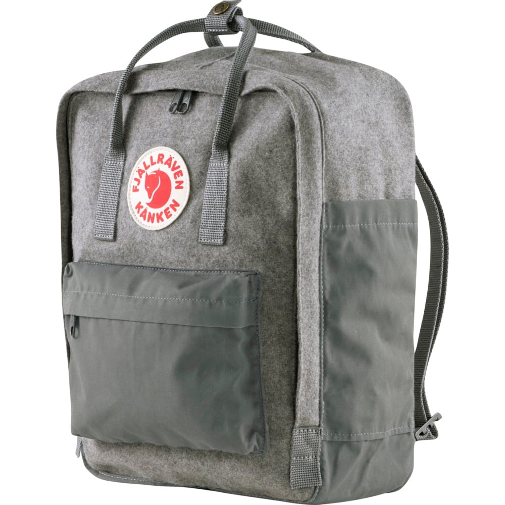 Fjällräven Kånken Re-wool Granite Grey | Köp Fjällräven Kånken Re-wool  Granite Grey här | Outnorth