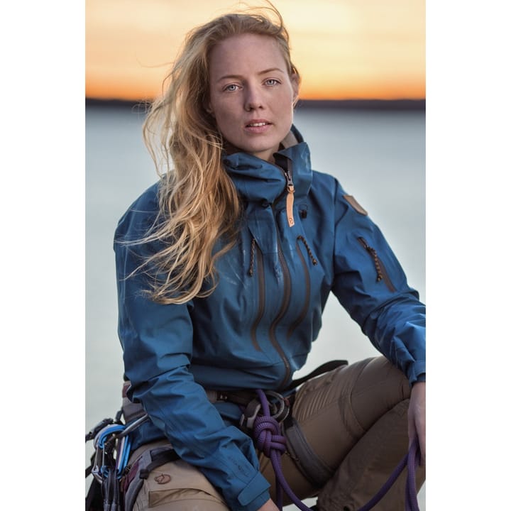 Fjällräven Women's Keb Eco-Shell Jacket Dark Navy Fjällräven