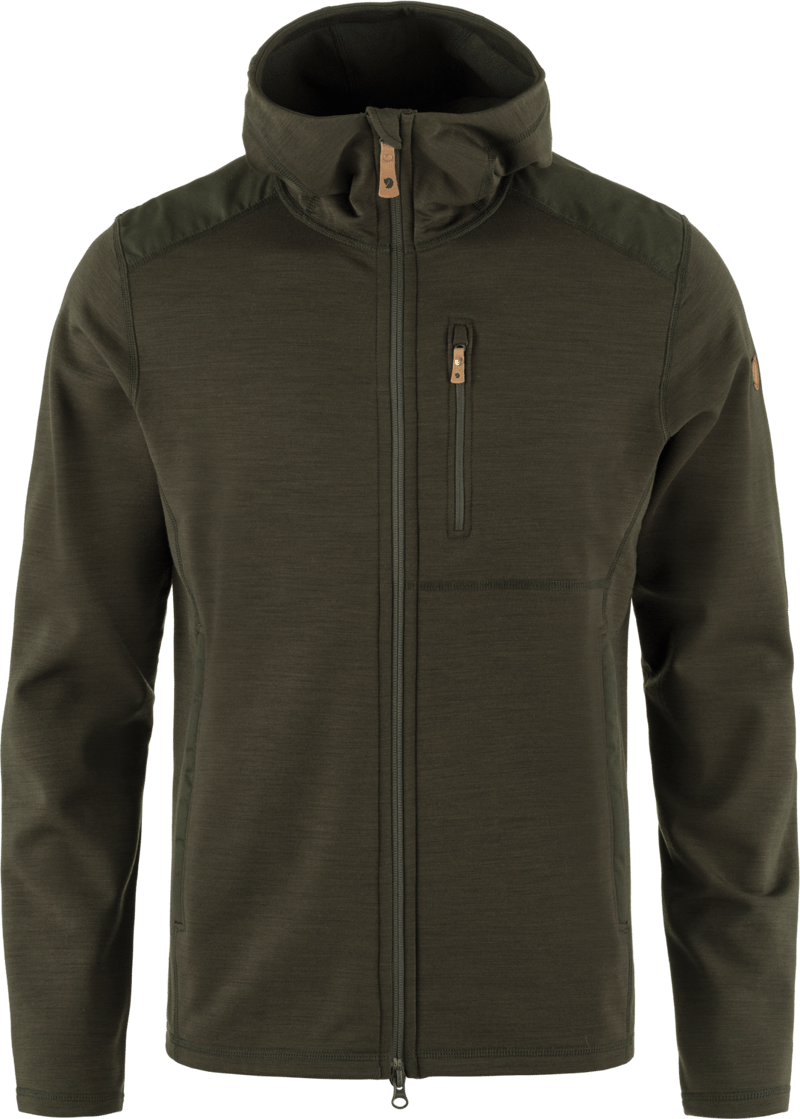 Men's Keb Fleece Hoodie Deep Forest | Buy Men's Keb Fleece Hoodie