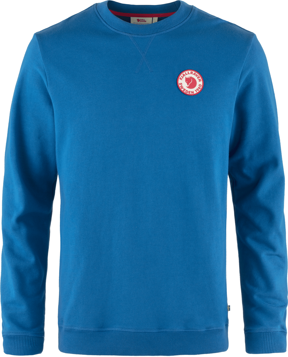 Fjällräven Men's 1960 Logo Badge Sweater Alpine Blue