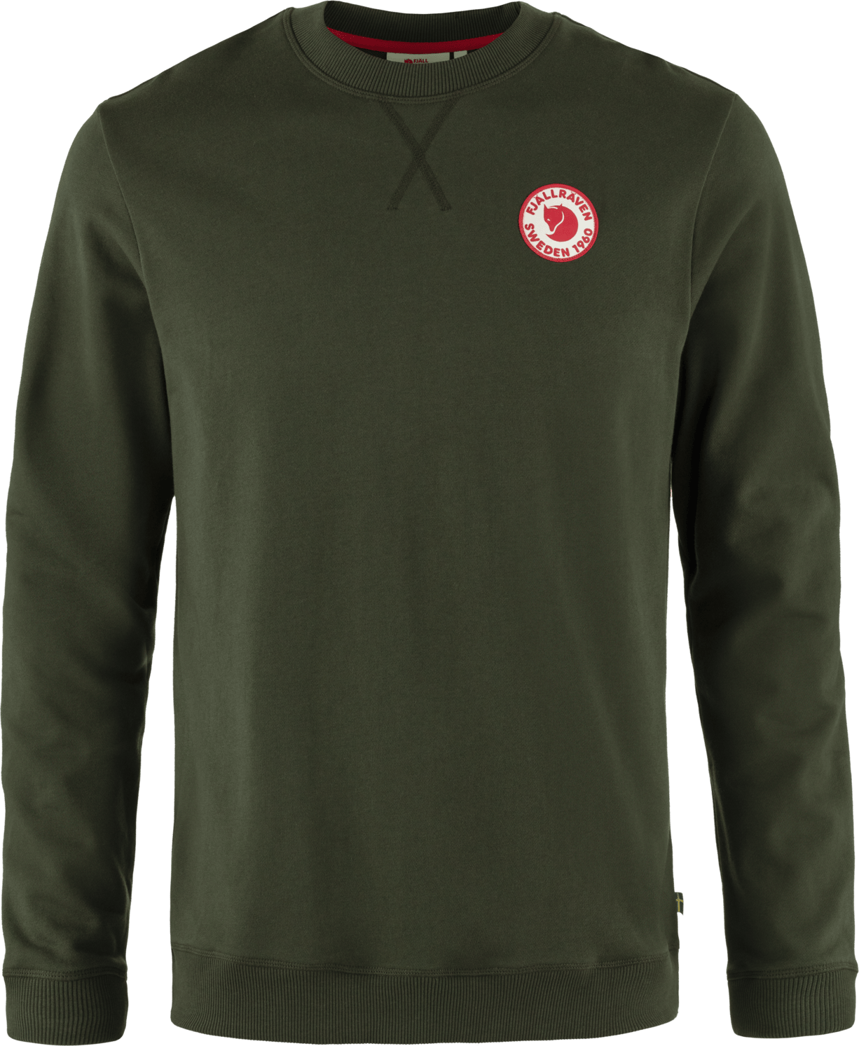 Fjällräven Men's 1960 Logo Badge Sweater Deep Forest