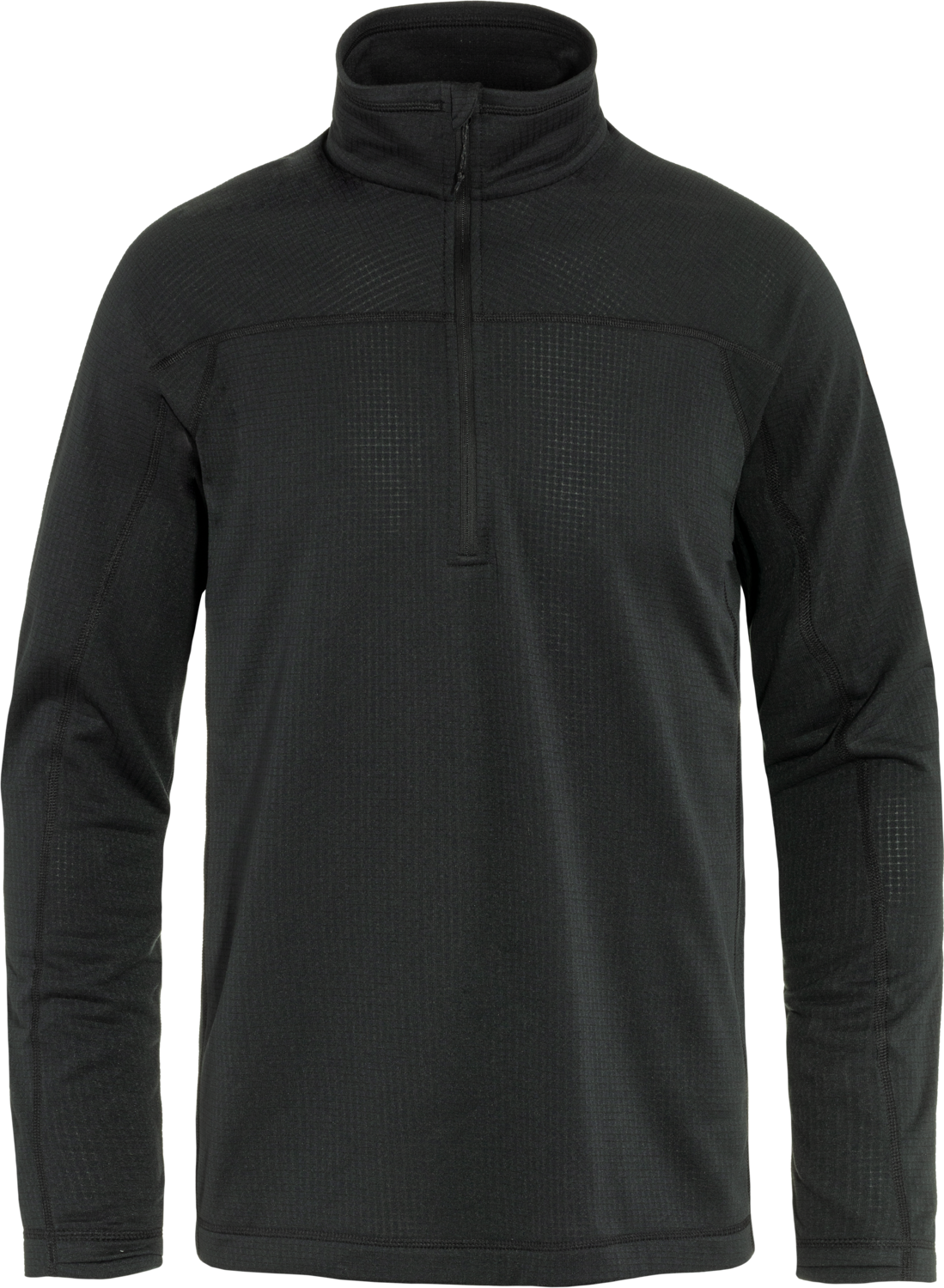 Fjällräven Men’s Abisko Lite Fleece Half Zip Black