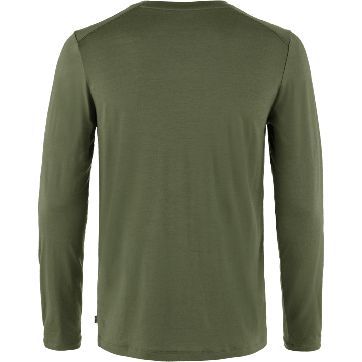 Fjällräven Men's Abisko Wool Ls Laurel Green Fjällräven