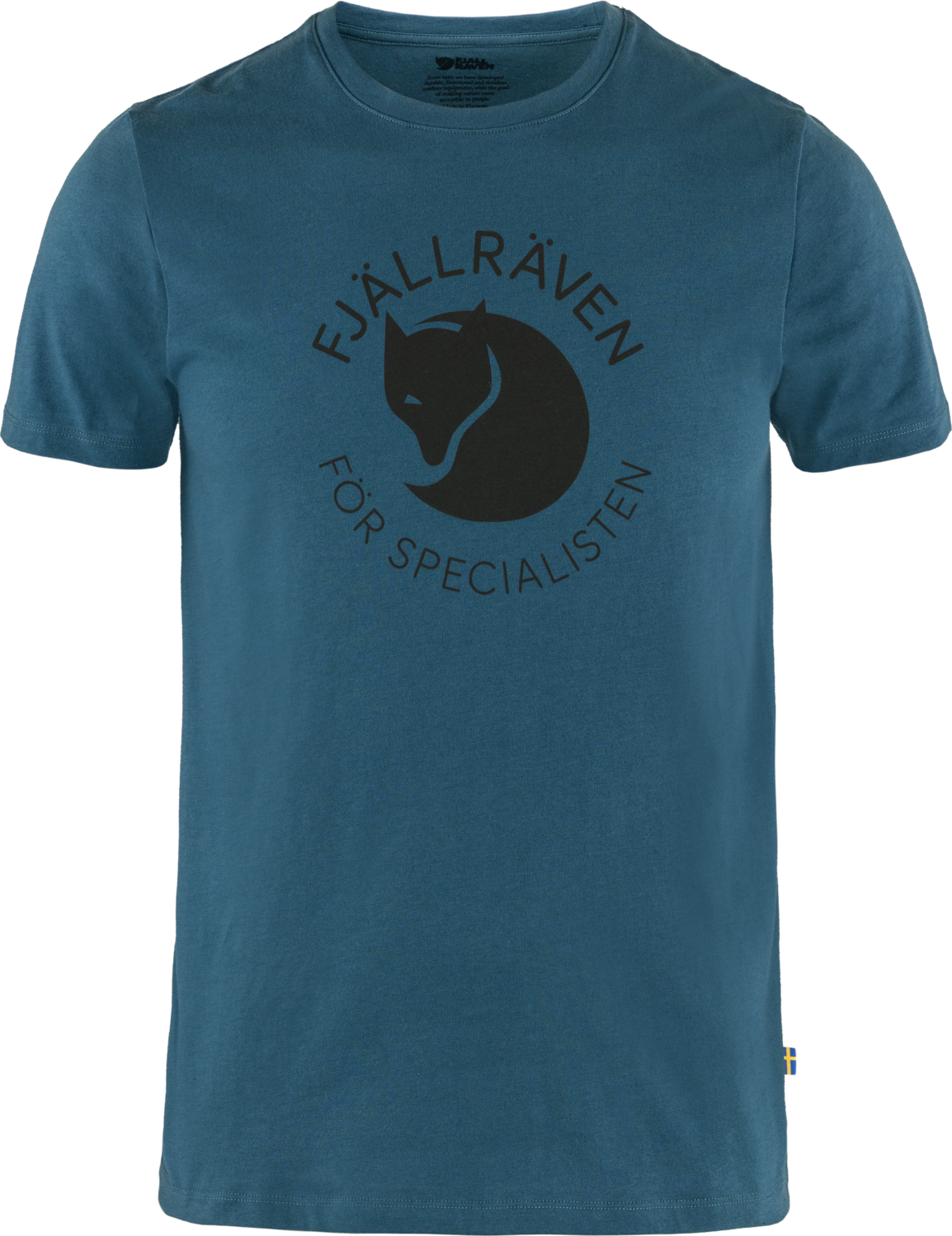 Fjällräven Men’s Fjällräven Fox T-Shirt Indigo Blue