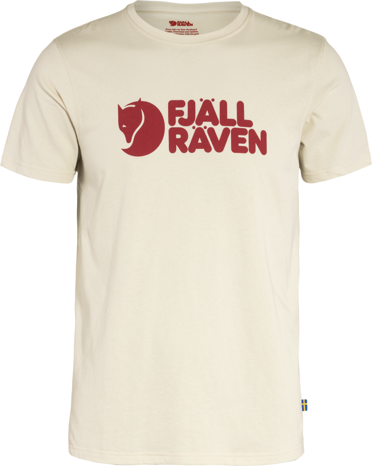 Fjällräven Men’s Fjällräven Logo T-shirt Chalk White