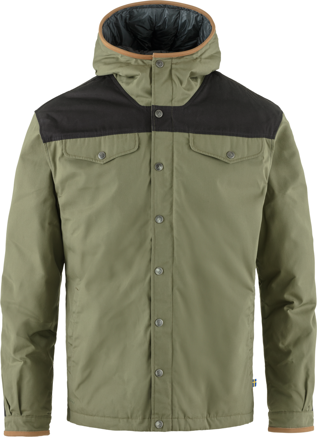 Fjällräven Men’s Greenland No. 1 Down Jacket Green/Dark Grey