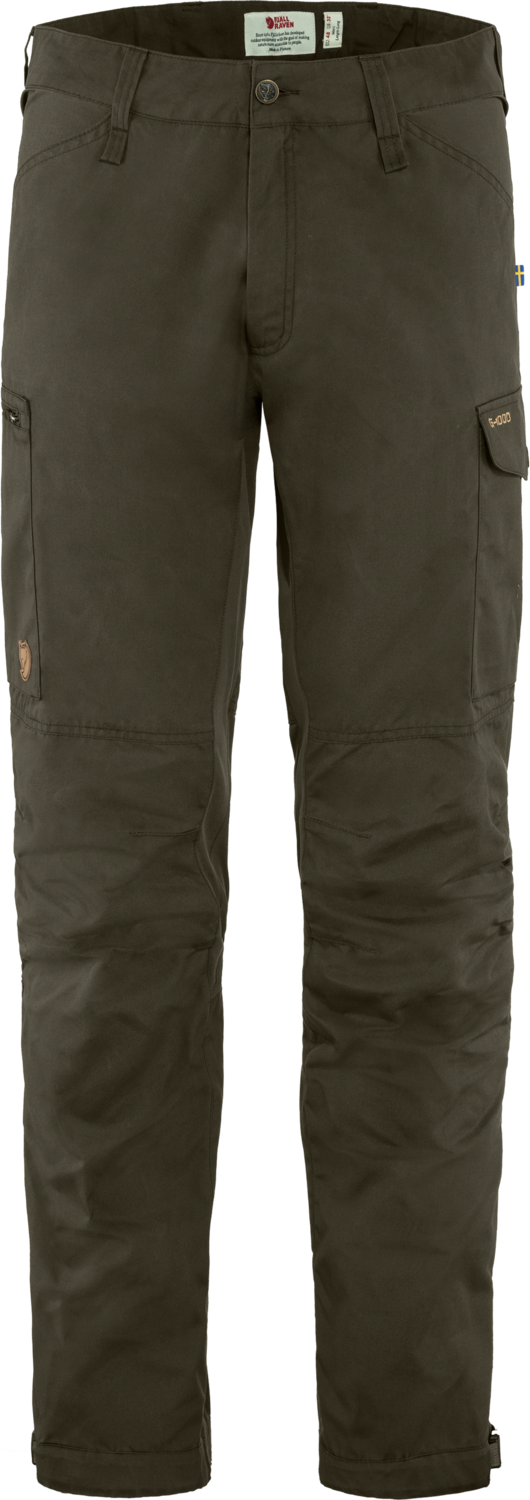 Fjällräven Men’s Kaipak Trousers Long Dark Olive