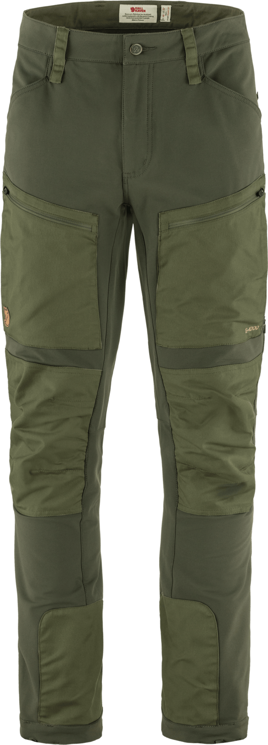 Fjällräven Men's Keb Agile Winter Trousers Deep Forest-Laurel Green