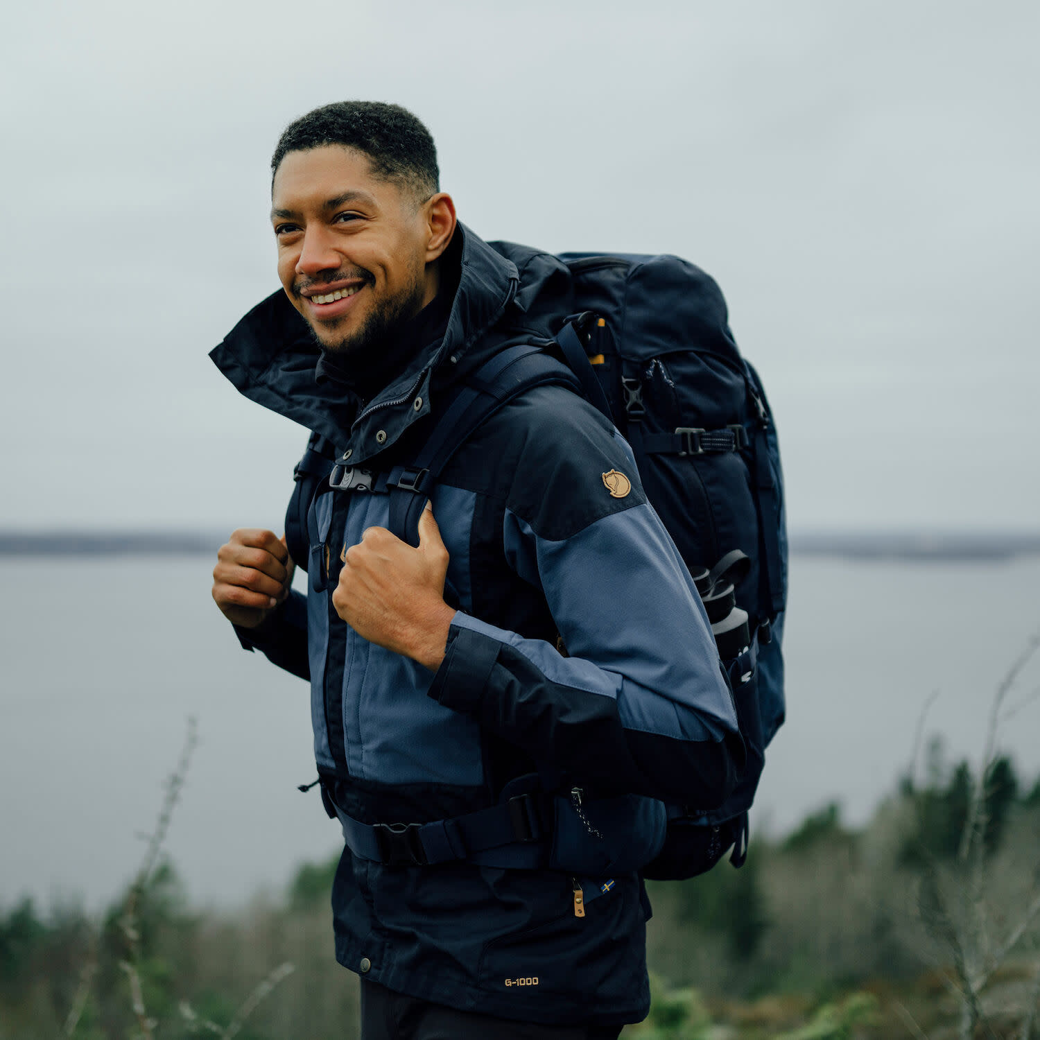 Fjällräven keb sale jacket un blue