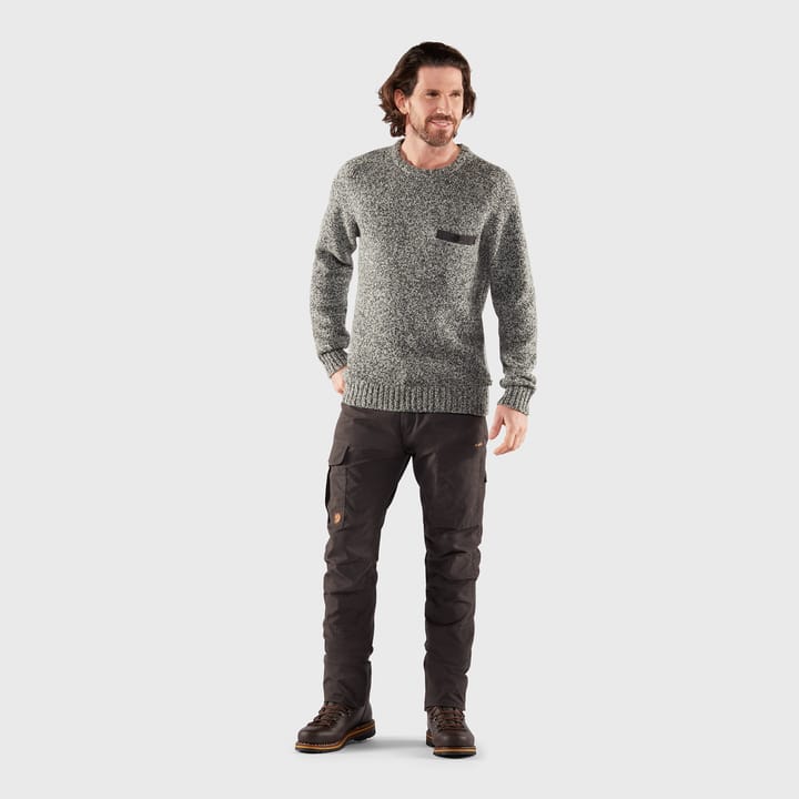 Fjällräven Men's Lada Round-neck Sweater Grey Fjällräven