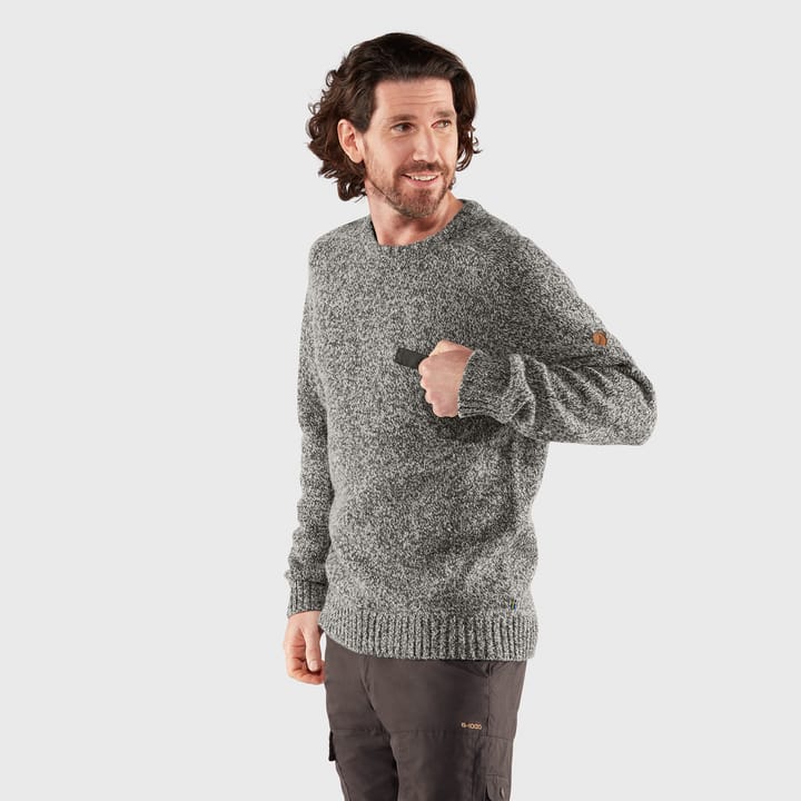 Fjällräven Men's Lada Round-neck Sweater Grey Fjällräven