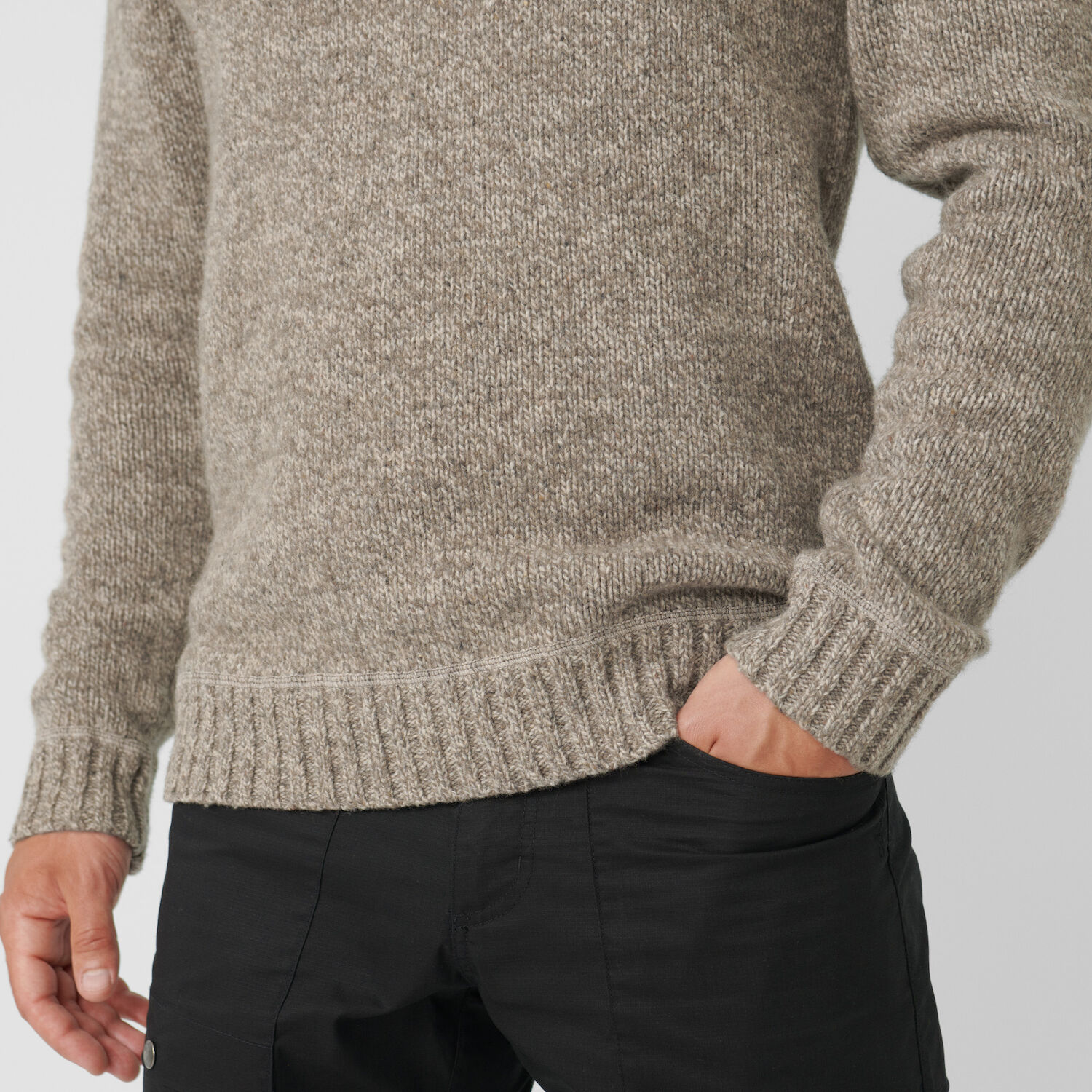 Buy Men's Lada Sweater Grey here | Outnorth