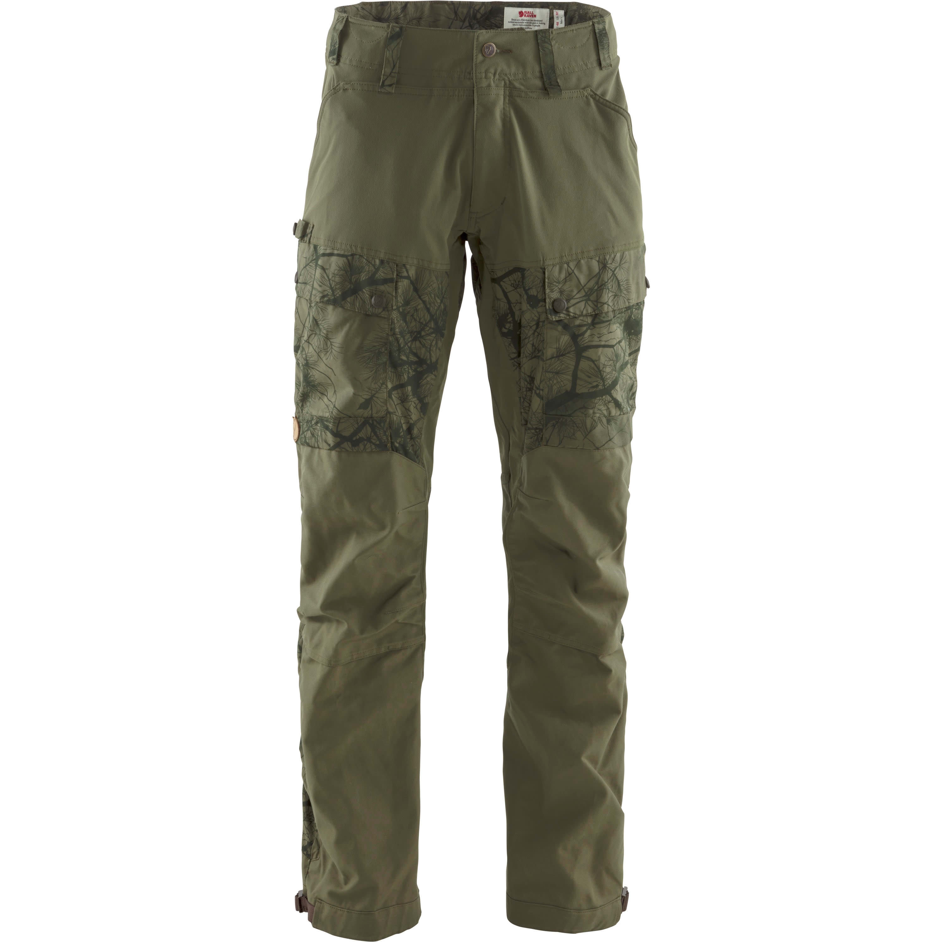 Fjällräven Men’s Lappland Hybrid Trousers Green Camo/Laurel Green